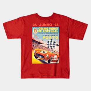 1955 portugal grand prix Kids T-Shirt